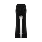 Black Velvet Crystal Blazer & Pants Set
