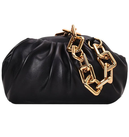 CHLOE POUCH BAG WITH CHAIN